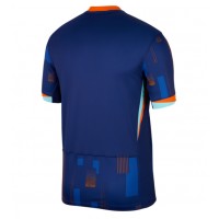 Camisa de Futebol Holanda Equipamento Secundário Europeu 2024 Manga Curta